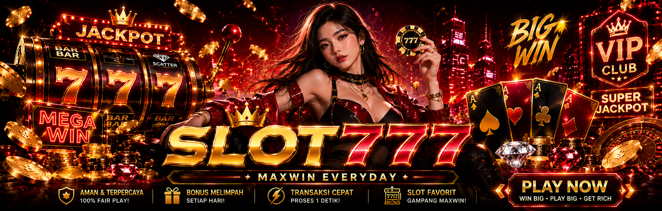 SLOT777 Play Now VIP - Link Gacor Situs Slot Online